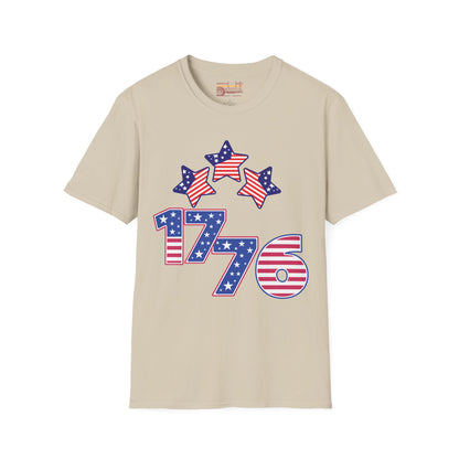 Freedom 1776 Independence Day Ultimate Comfort Unisex T-shirt