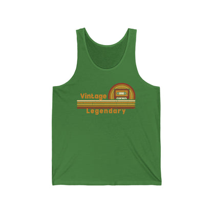 Vintage Legendary Graphic Ultimate Comfort Styled Unisex Tank Top