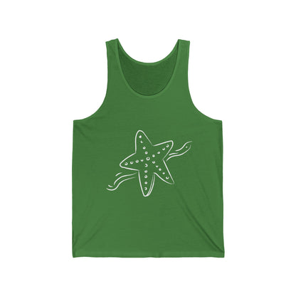 Starfish Beach Lovers Ultimate Comfort Styled Funny Unisex Summer Tank Top