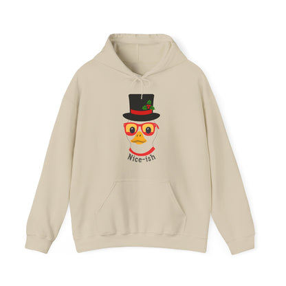 Unisex Heavy Blend Hooded Christmas Duck Hoodie