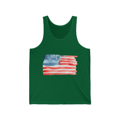 American Independence Graphic Ultimate Comfort Styled Unisex Summer Tank Top