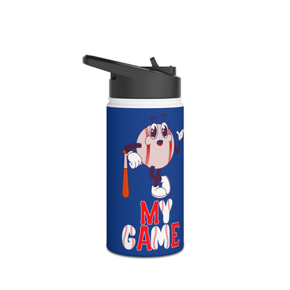 Graphic Designed Kids Stainless Steel Water Bottle, Standard Lid