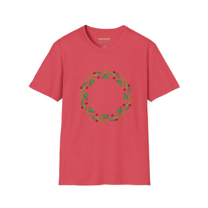 Circle Floral Combination Ultimate Comfort Styled Graphic T-shirt