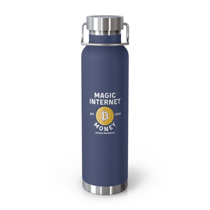 Magic Internet Money Copper Vacuum Insulated Bottle, 22oz