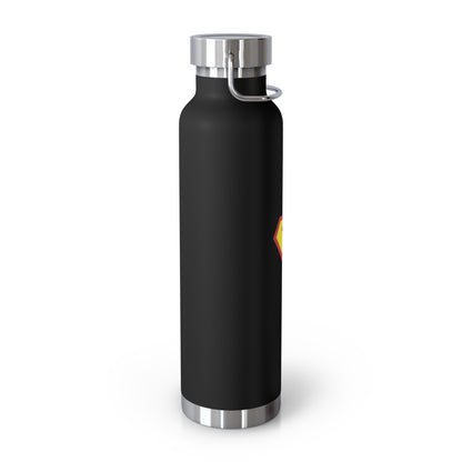 Bitcoin Sheild Copper Vacuum Insulated Bottle, 22oz