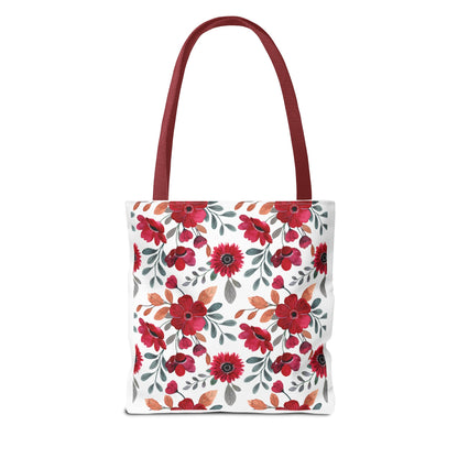Summer Graphic Wild Flower Tote Bag