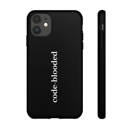 Code Blooded (Technology Programmers) iPhone Case
