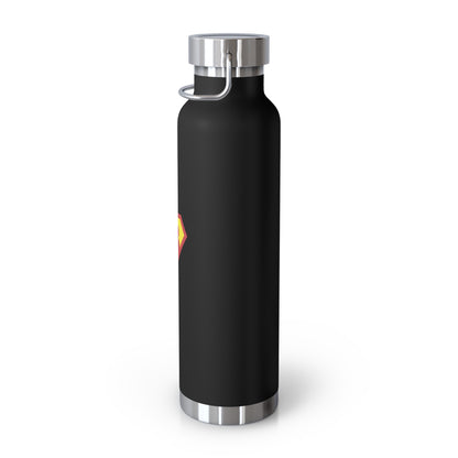 Bitcoin Sheild Copper Vacuum Insulated Bottle, 22oz