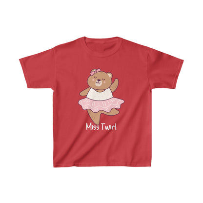 Graphic Designed Kids Ultimate Ballerina Dance Print Unisex T-shirts