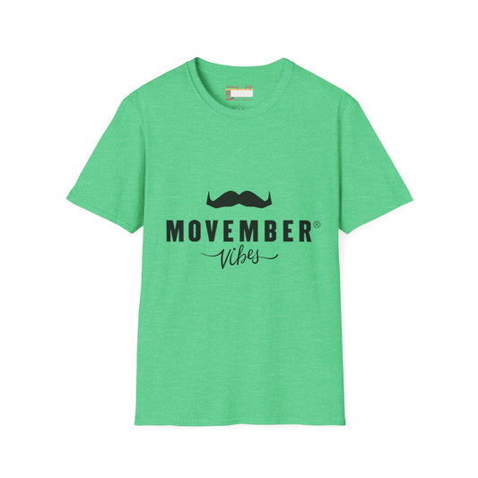 Movember Moustache Bearded Gang Beards Graphic Comfort Unisex T-shirt