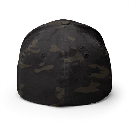 US Flag Day Camo Embroidered Patriotic Cap