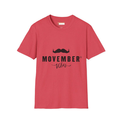 Movember Moustache Bearded Gang Beards Graphic Comfort Unisex T-shirt