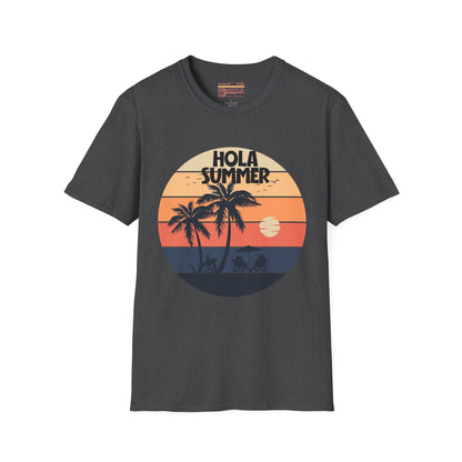 Hola Welcome Summer Ultimate Comfort Styled Unisex T-shirt