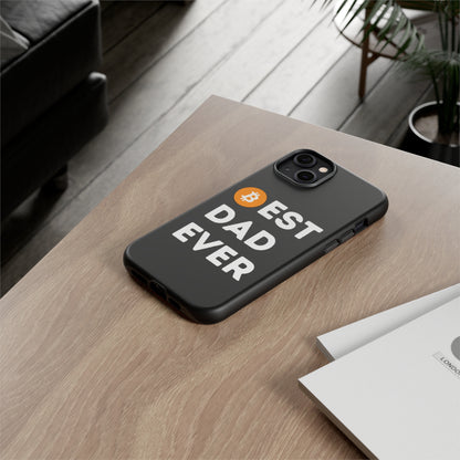 Best Dad Ever (Bitcoin, Crypto) iPhone Case