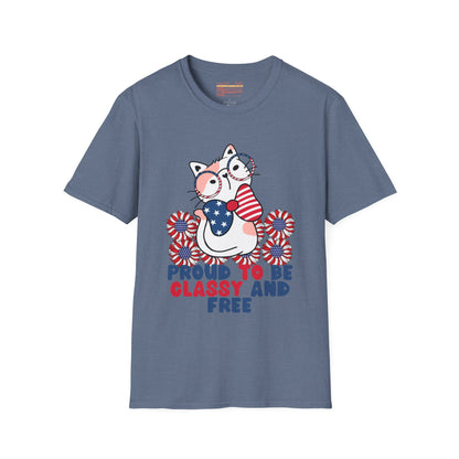 Proud To Be Free July 4th Independence Day Ultimate Comfort Unisex T-shirt