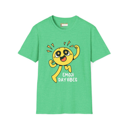 Graphic Emojis Designed Comfort Styled Minimalist T-shirts