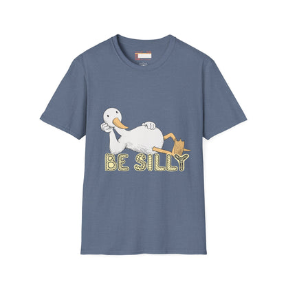 Graphic Designed Minimalist Silly Goose Comfort Styled T-shirts