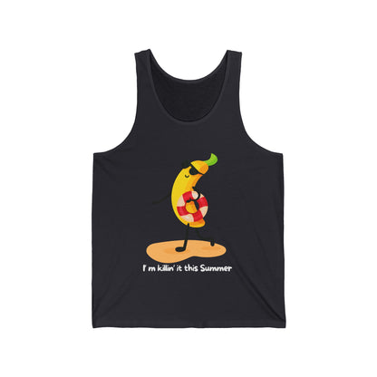 Killing it This Summer Graphic Ultimate Comfort Styled Unisex Beach Tank Top