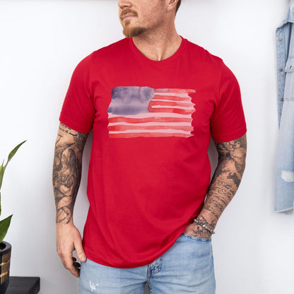 Graphic Flag Day Ultimate Comfort Styled Graphic T-shirt