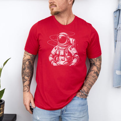 Astronaut Space Man Ultimate Comfort Styled Graphic T-shirt