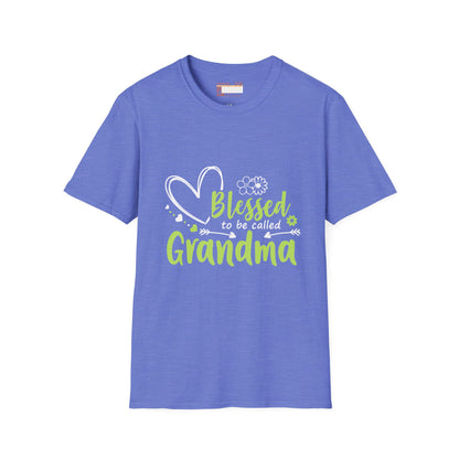 Graphic Designed Blessed Grand ma Minimalist Comfort T-shirt