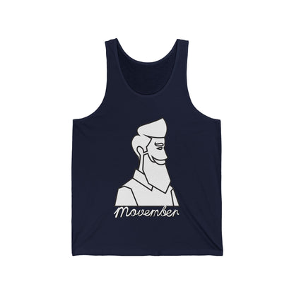 Movember Ultimate Comfort Styled Funny Beards Unisex Summer Tank Top