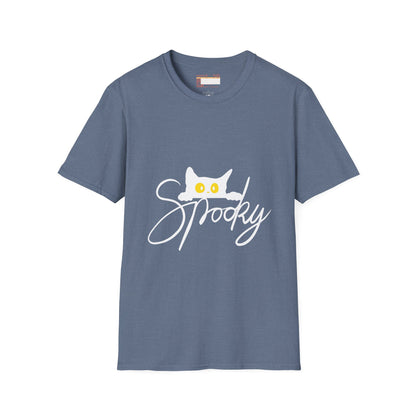 Summer Graphic Cat Spooky Designed Comfort T-shirt
