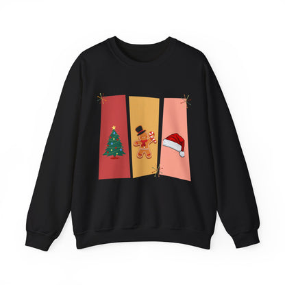 Graphic Designed Holiday Christmas Unisex Crewneck Sweatshirt
