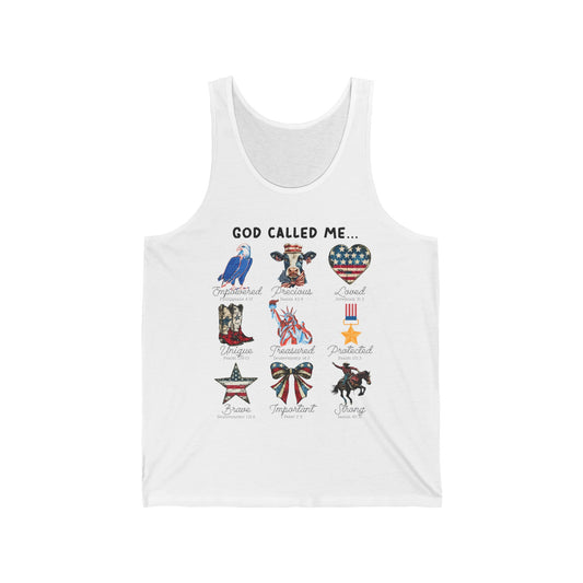 American Independence Graphic Ultimate Comfort Styled Unisex Tank Top