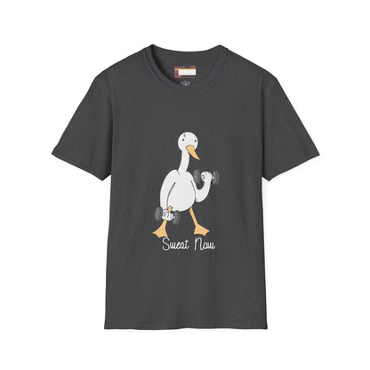 Graphic Designed Goose Sweating Out Unisex Comfort Styled T-shirts
