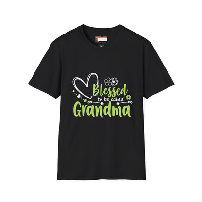 Graphic Designed Blessed Grand ma Minimalist Comfort T-shirt