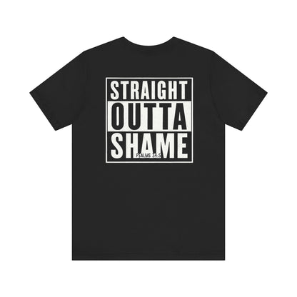 Straight Outta Shame Graphic Unisex T-shirt