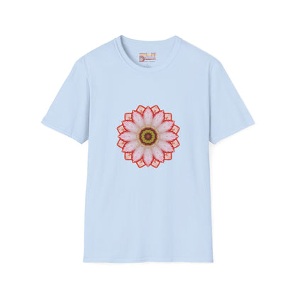 Graphic Floral Ultimate Comfort Styled T-shirt