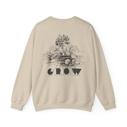 Graphic Designed Minimalist Crewneck Sweatshirt