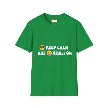 Graphic Emojis Designed Comfort Styled Minimalist T-shirts