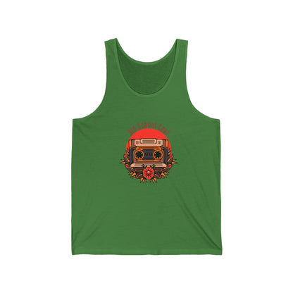 Old School Cool Graphic Ultimate Comfort Styled Unisex Tank Top