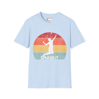 Badminton Game Day Graphic Comfort Unisex T-shirt