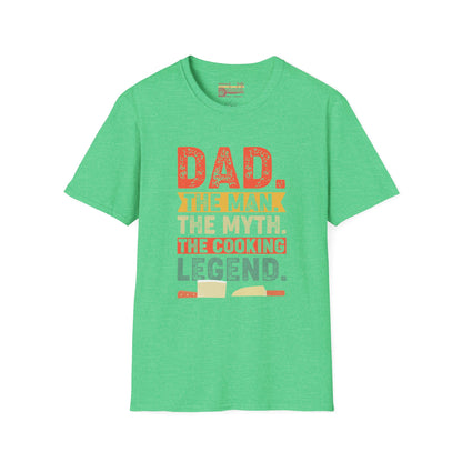 Dad The Man The Myth The Legend Ultimate Comfort Unisex Fathers Day T-shirt