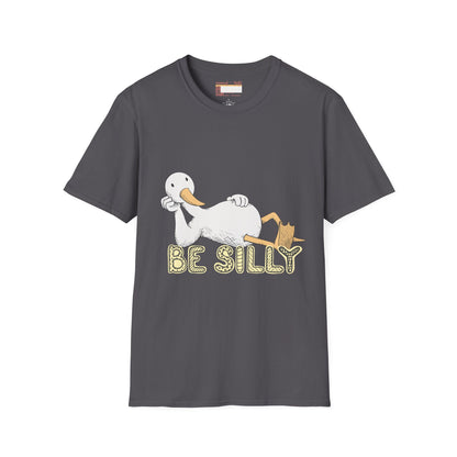 Graphic Designed Minimalist Silly Goose Comfort Styled T-shirts
