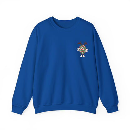 Graphic Designed Holiday Christmas Unisex Crewneck Sweatshirt