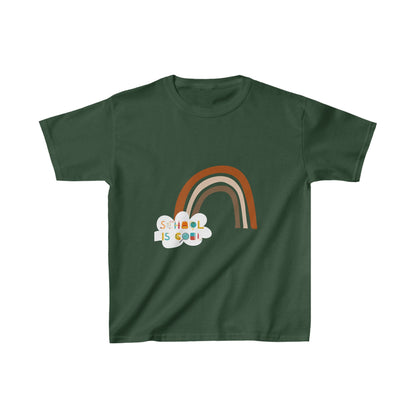 Designed Kids School Is Cool Graphic Print T-shirts