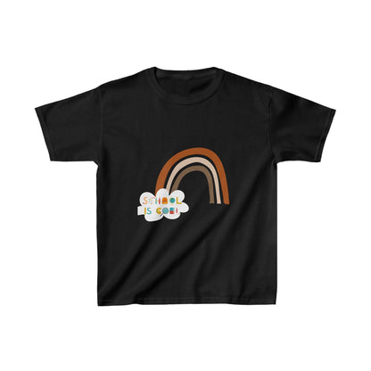 Designed Kids School Is Cool Graphic Print T-shirts