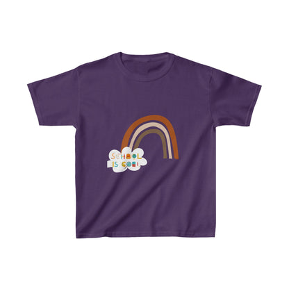 Designed Kids School Is Cool Graphic Print T-shirts