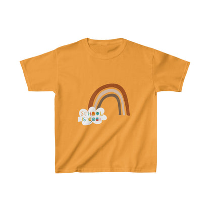 Designed Kids School Is Cool Graphic Print T-shirts