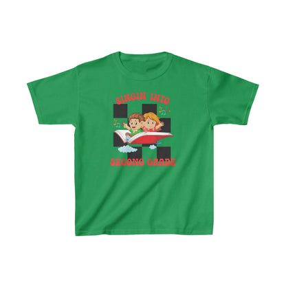 Unisex Kids Singing Into Second Grade Ultimate Comfort T-Shirts