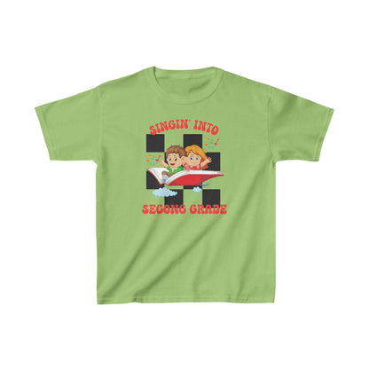 Unisex Kids Singing Into Second Grade Ultimate Comfort T-Shirts