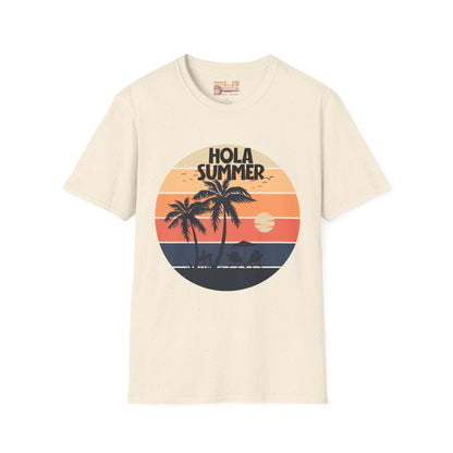 Hola Welcome Summer Ultimate Comfort Styled Unisex T-shirt