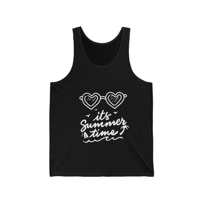 Beach Lovers Ultimate Comfort Styled Funny Unisex Sea As Day Summer Tank Top