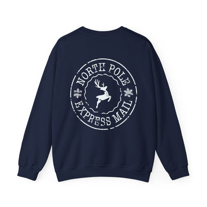 Graphic Designed Holiday Christmas Unisex Crewneck Sweatshirt