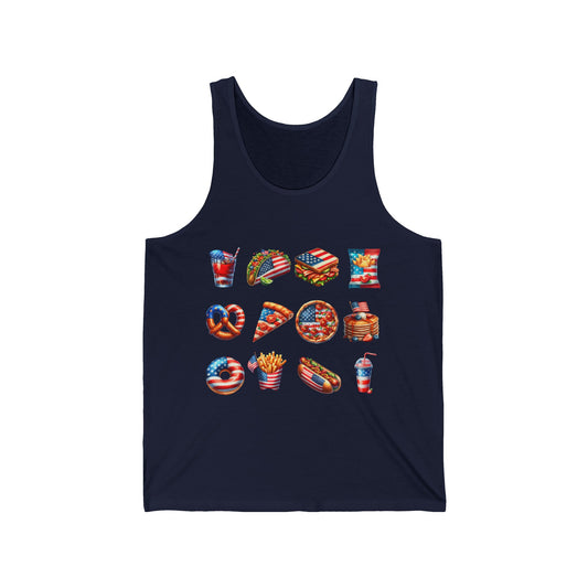 American Independence Graphic Ultimate Comfort Styled Unisex Tank Top